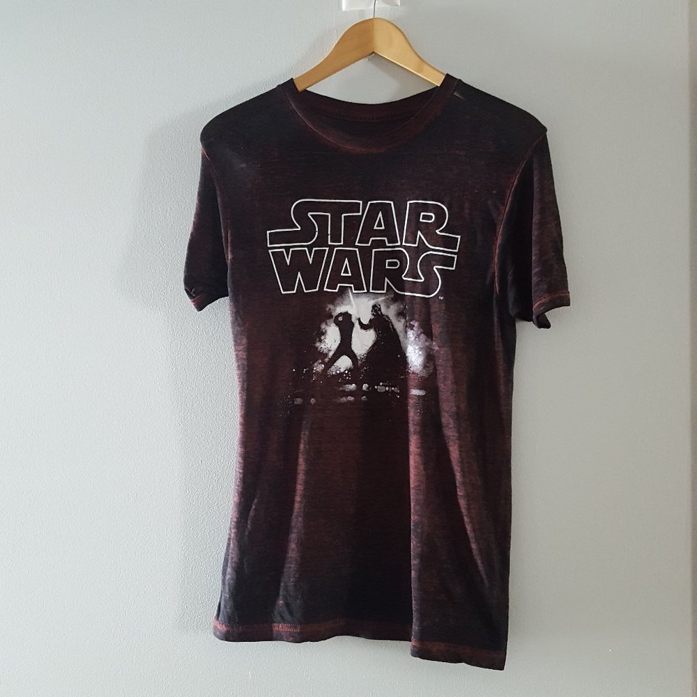 Star Wars Original Movies Burnout Tee Size Small